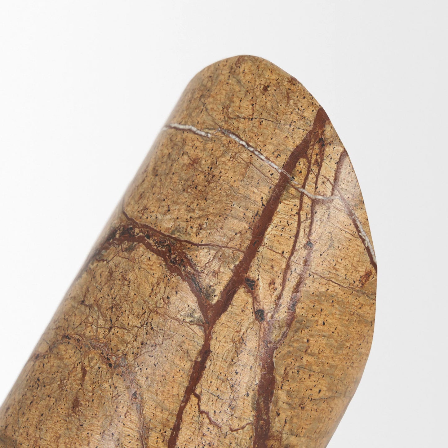 014 SI-2370419 | Closeup | Rahima Bookends by Mercana in brown. Made from unique in a modern style.