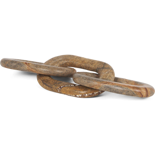 Reinir Chain Link Decorative Object by Mercana. Made from unique in a unique style.