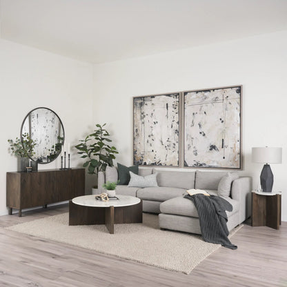 Bianca Coffee Table by Mercana. Made from solid wood in a transitional style.