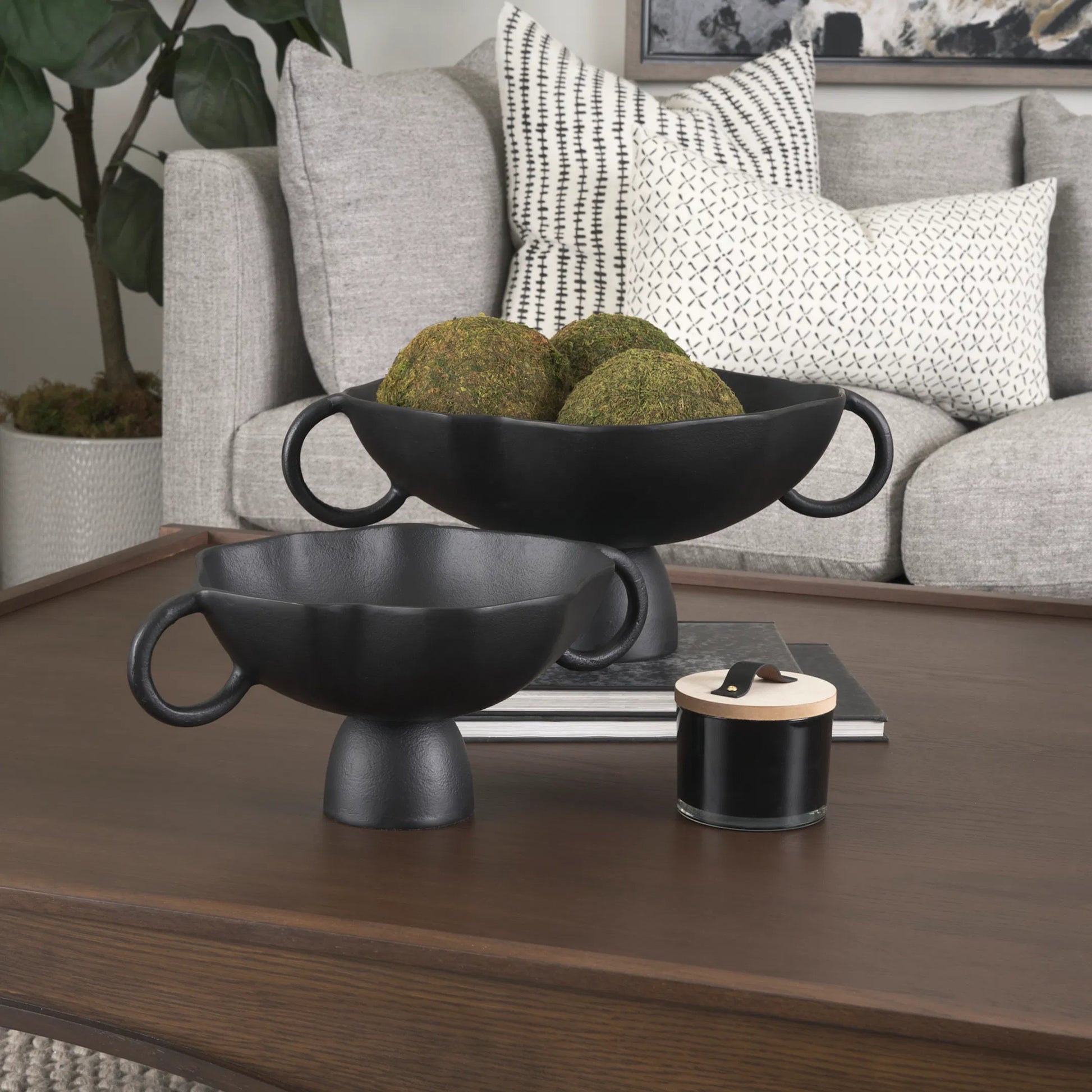 Radka Decorative Bowl by Mercana. Made from metal in a modern style.