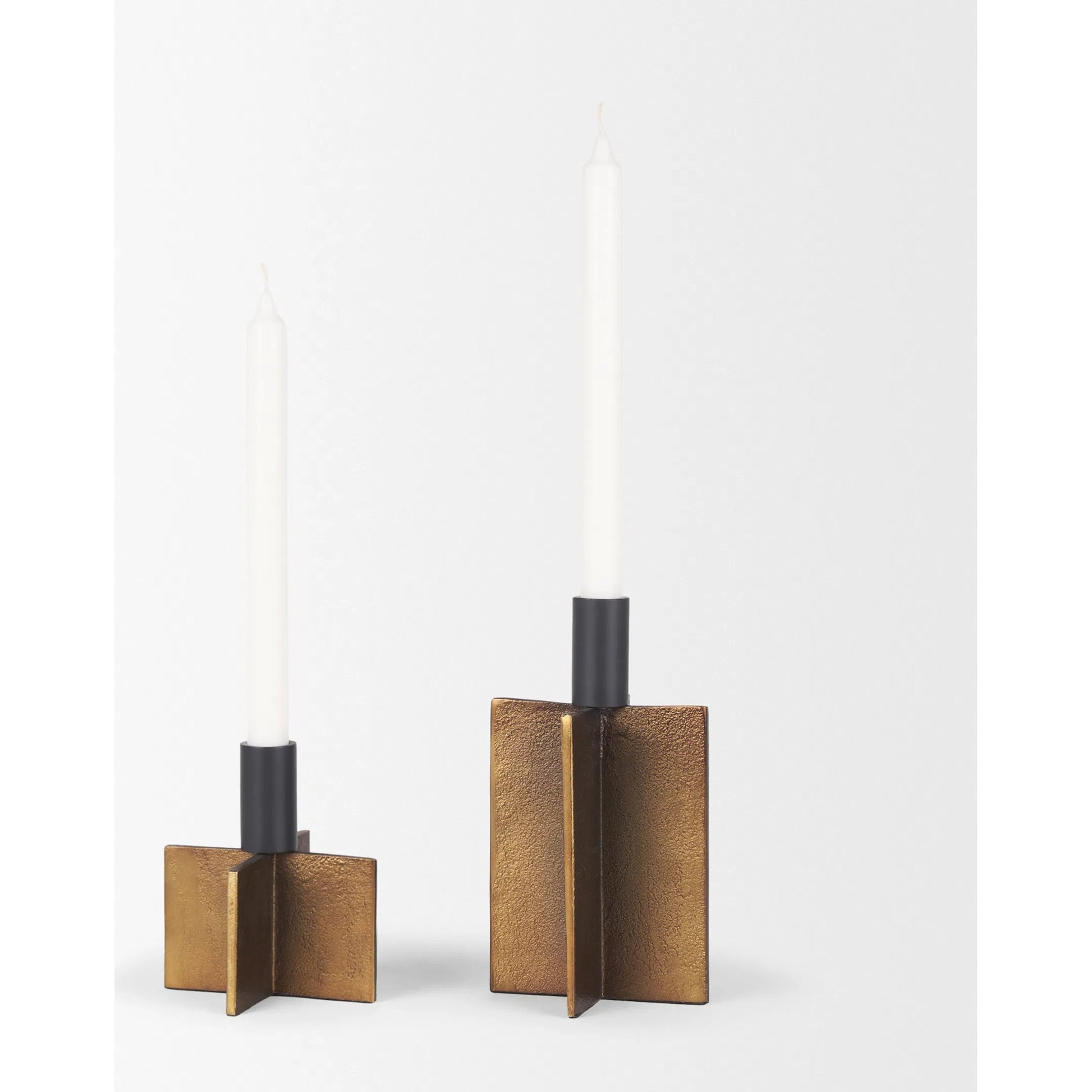 Pia Taper Candleholder by Mercana. Made from metal in a unique style.