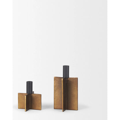 Pia Taper Candleholder by Mercana. Made from metal in a unique style.
