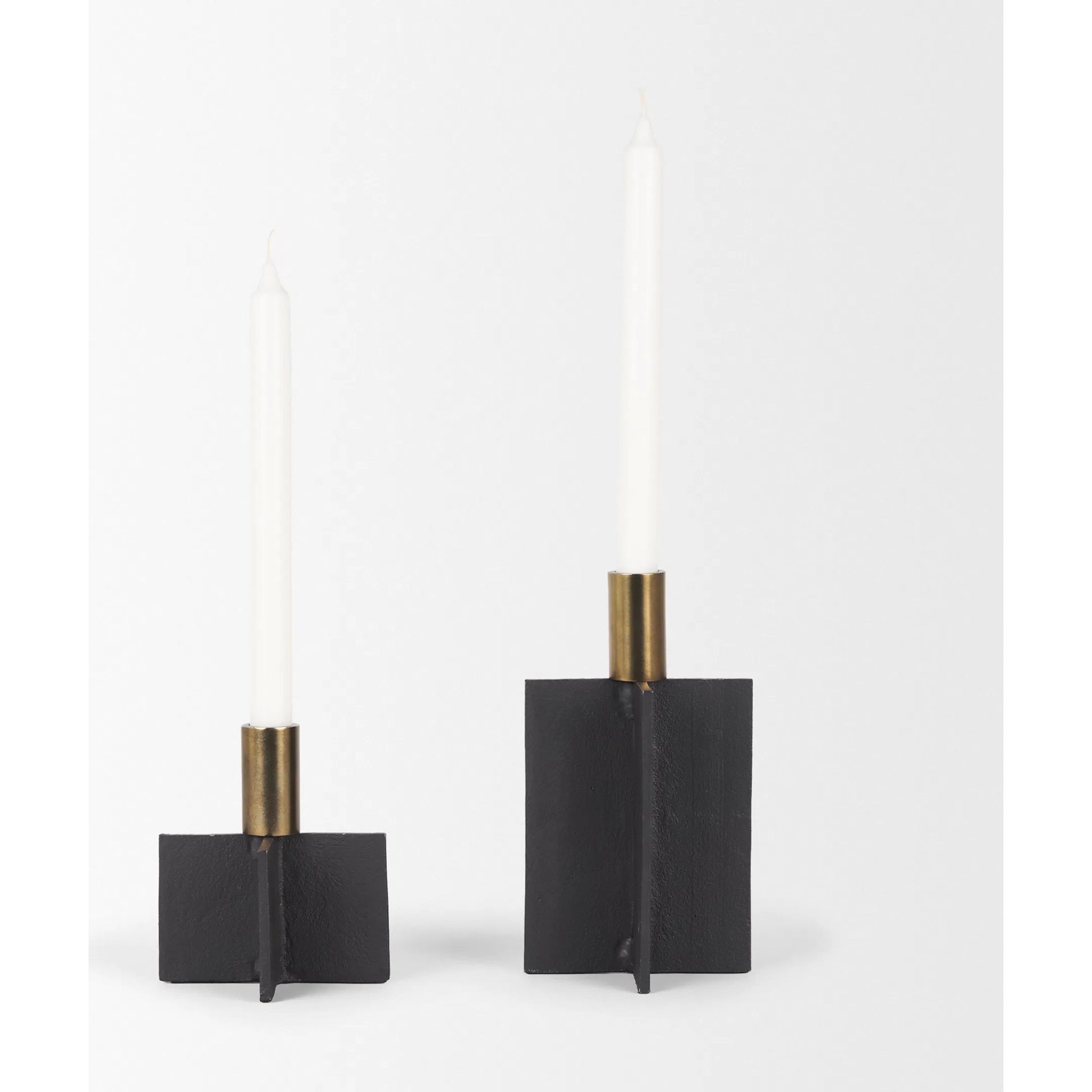 Pia Taper Candleholder by Mercana. Made from metal in a unique style.