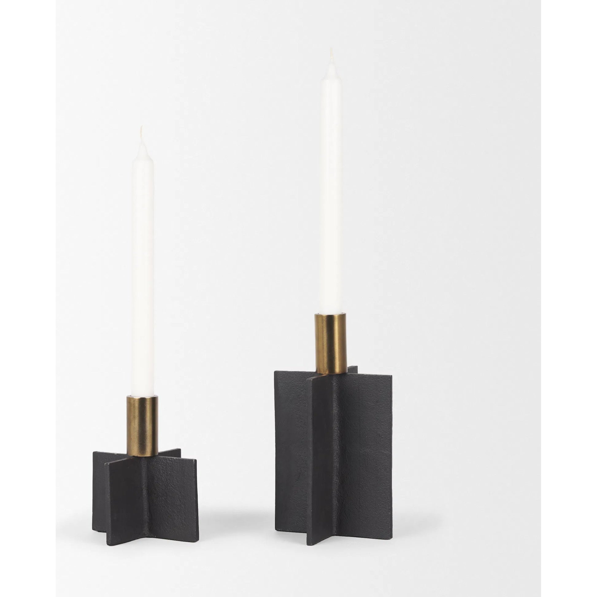 Pia Taper Candleholder by Mercana. Made from metal in a unique style.