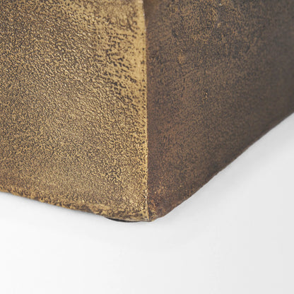 Porschia Decorative Box by Mercana in gold. Made from metal in a unique style.