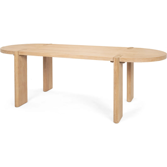 Sohan Dining Table by Mercana. Made from unique in a traditional style.