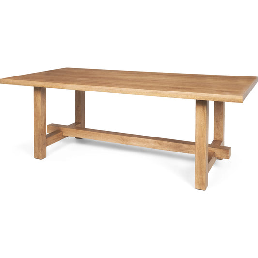 Suke Dining Table by Mercana. Made from solid wood in a unique style.