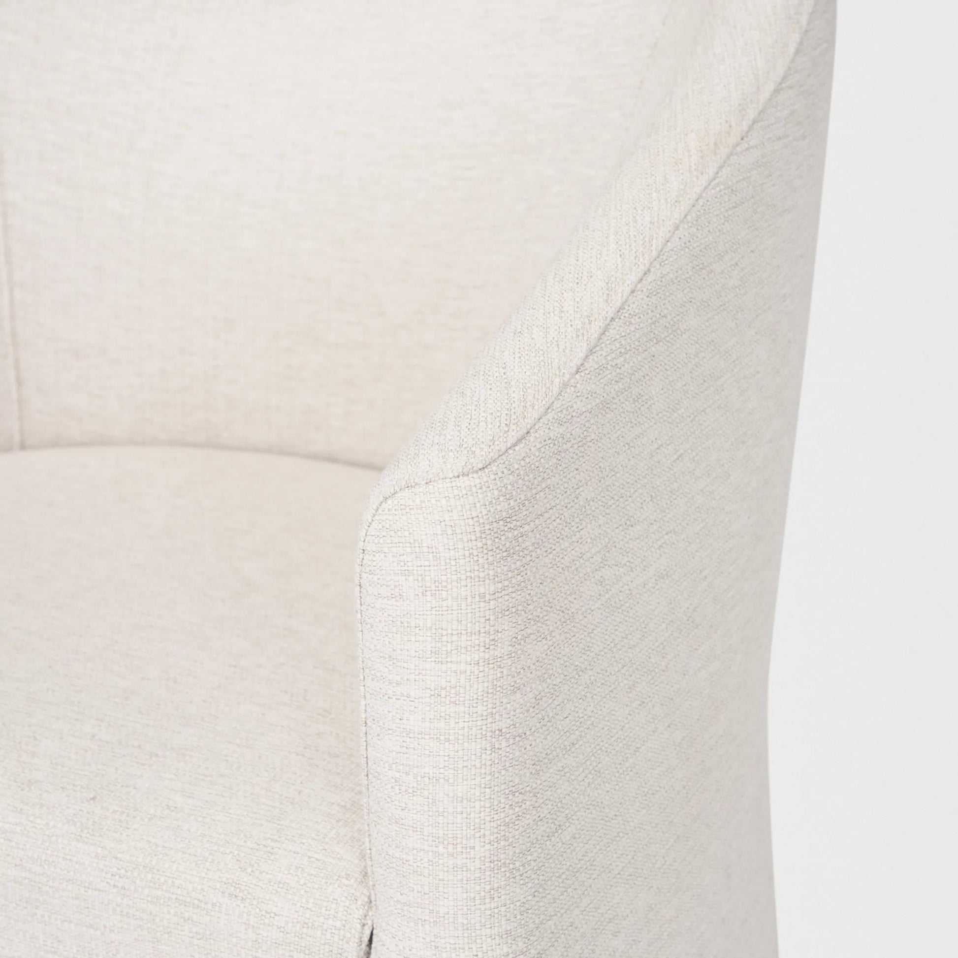 Sondra Dining Chair by Mercana. Made from fabric in a unique style.
