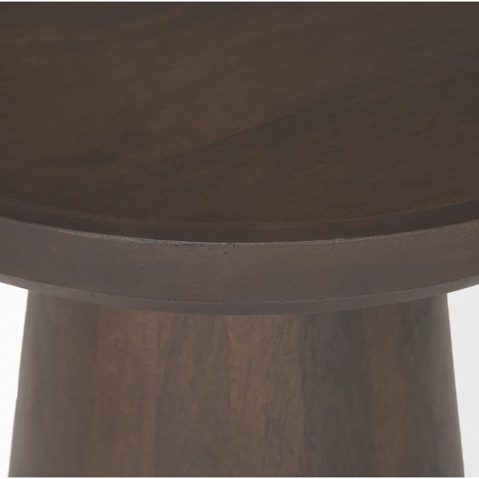 Takoda Accent Table by Mercana. Made from solid wood in a transitional style.