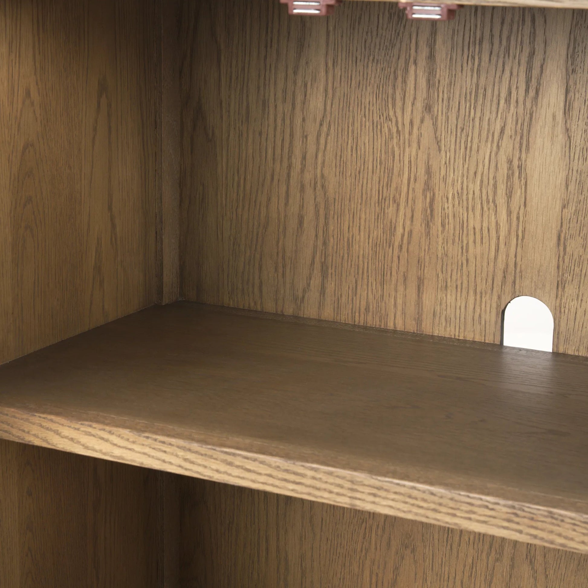 Sina Sideboard by Mercana in brown. Made from solid wood in a unique style.