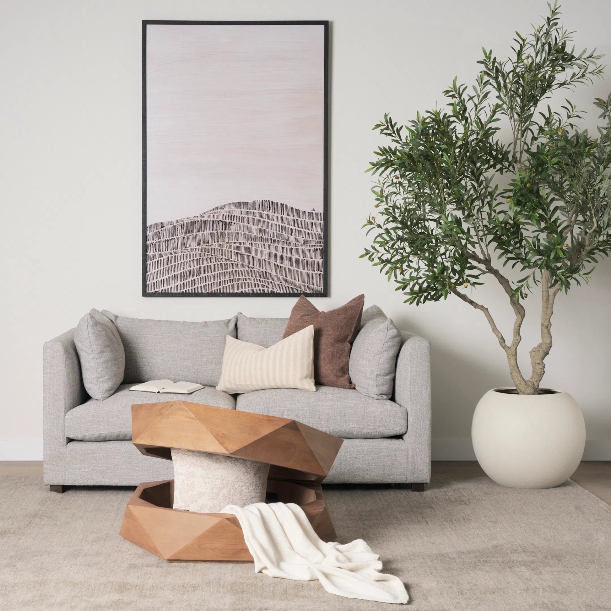 Arreto Coffee Table by Mercana. Made from solid wood in a eclectic & global style.