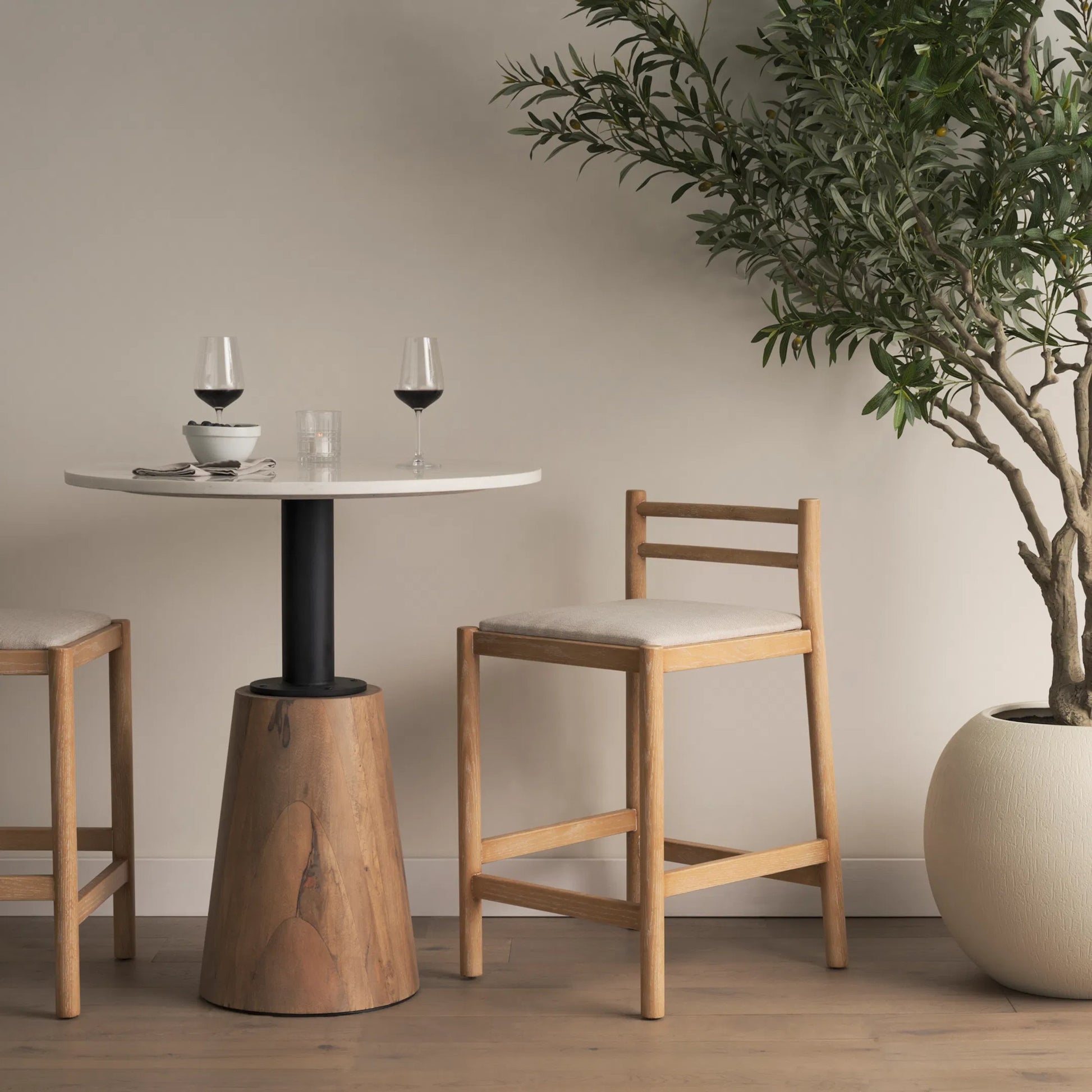 Sam Counter Stool by Mercana. Made from unique in a transitional style.