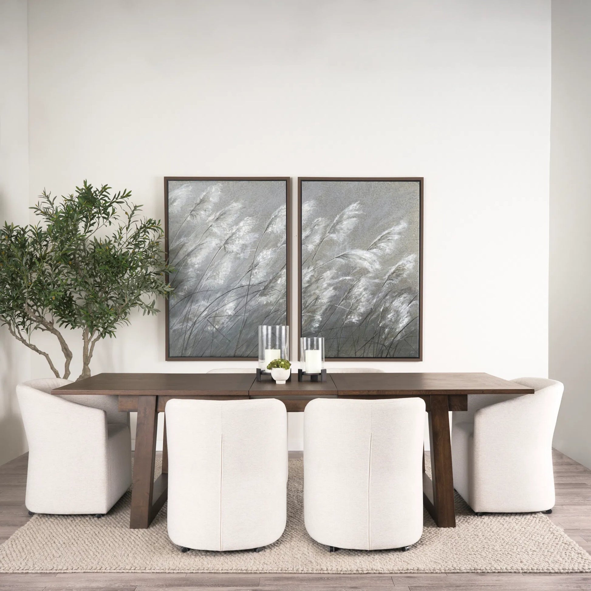 Sondra Dining Chair by Mercana. Made from fabric in a unique style.