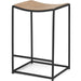 Taniel Counter Stool by Mercana. Made from solid wood in a transitional style.