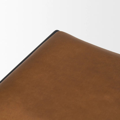 Taniel Leather Counter Stool by Mercana. Made from unique in a traditional style.
