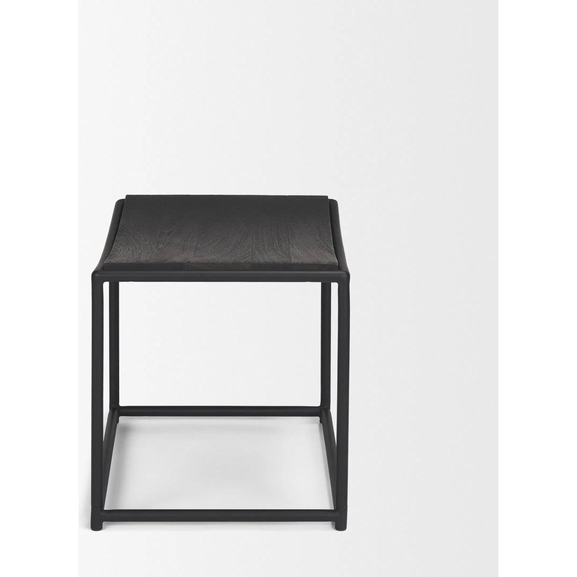 Taniel Stool by Mercana. Made from solid wood in a transitional style.