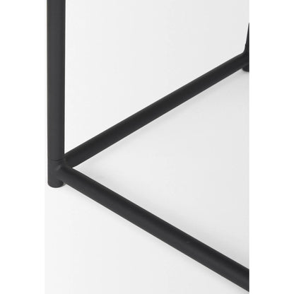 Taniel Stool by Mercana. Made from solid wood in a transitional style.