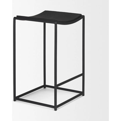 Taniel Counter Stool by Mercana. Made from solid wood in a transitional style.