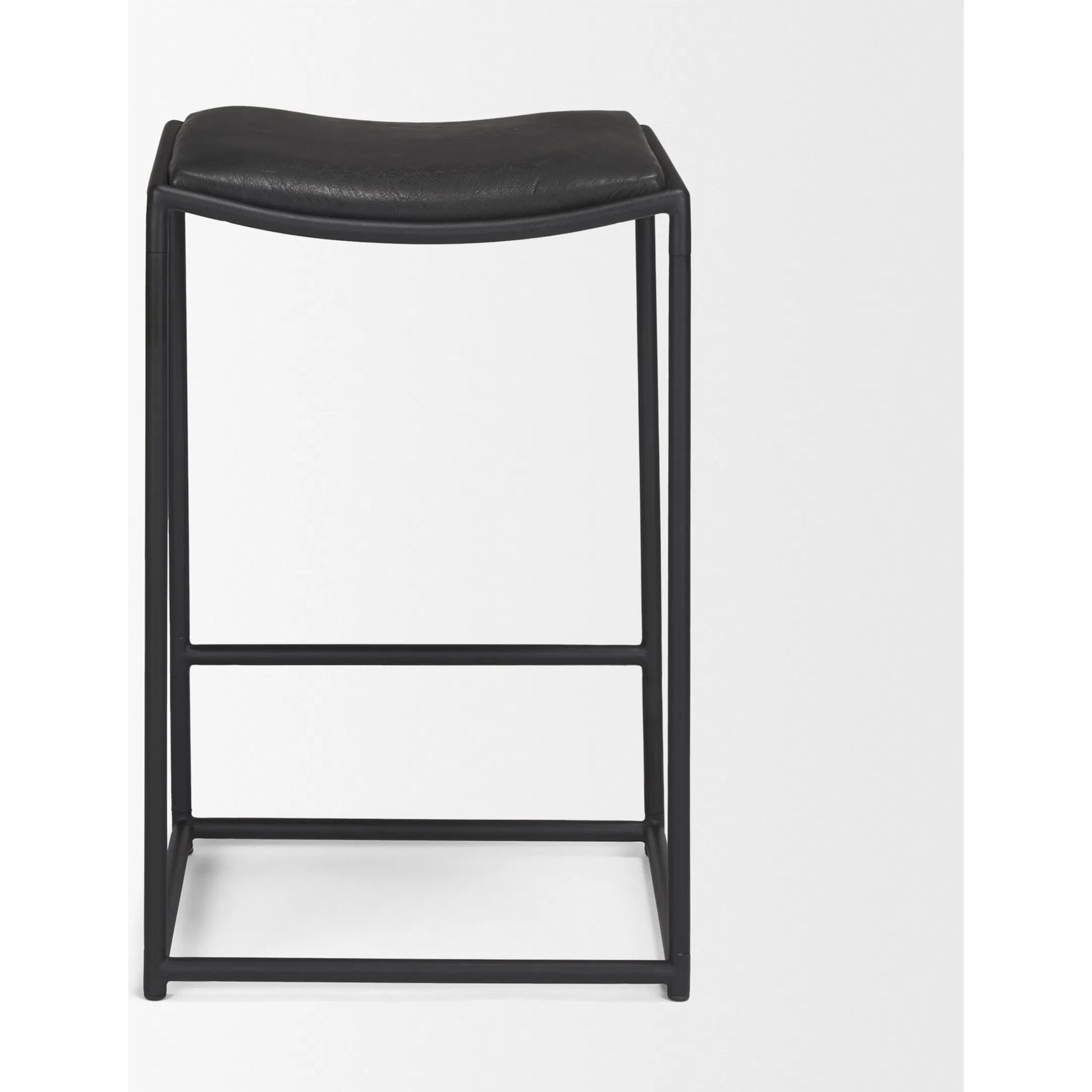 Taniel Leather Counter Stool by Mercana. Made from unique in a traditional style.