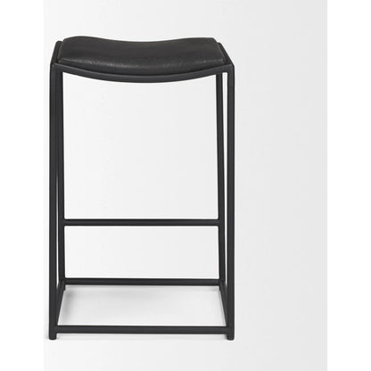 Taniel Leather Counter Stool by Mercana. Made from unique in a traditional style.