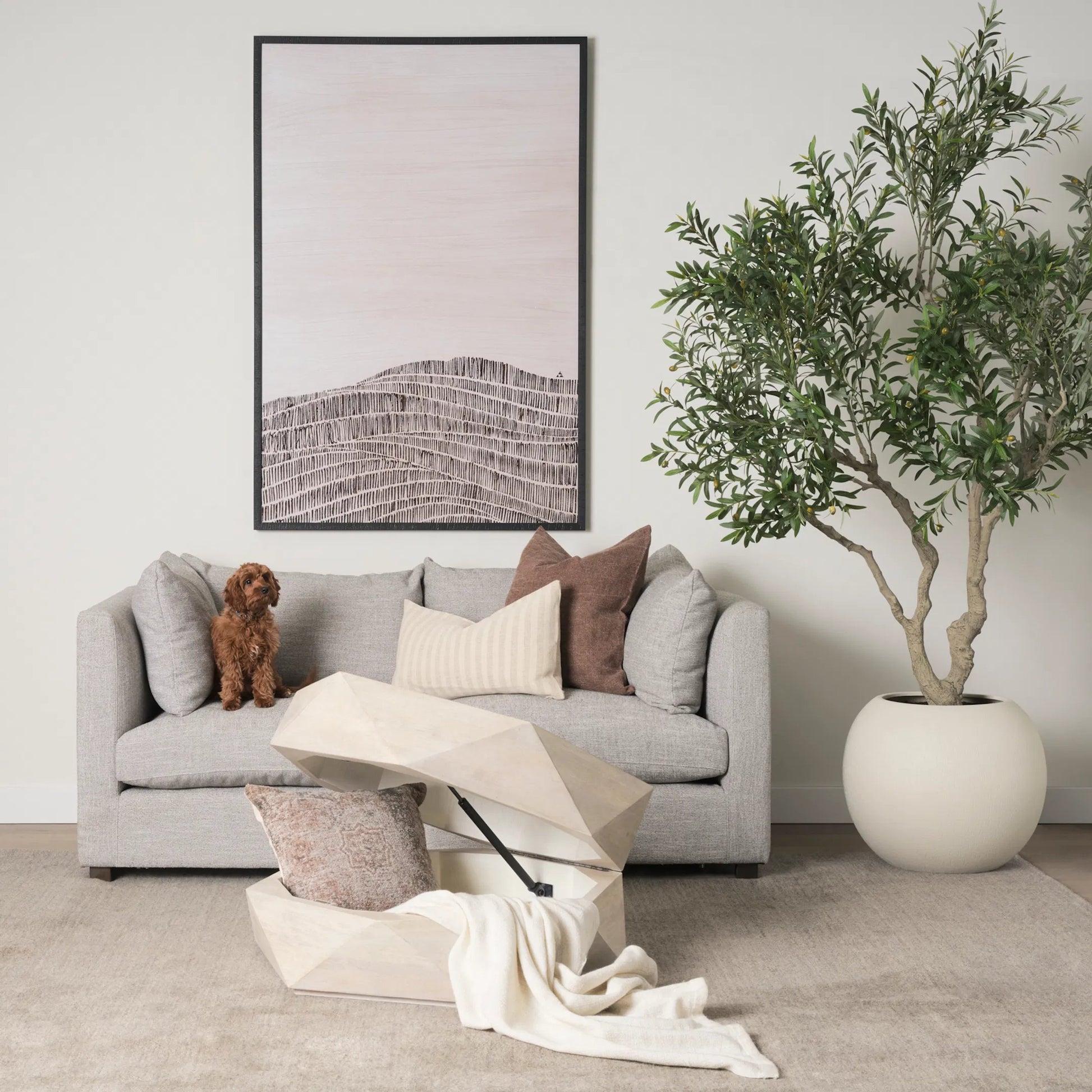 Halston Modular Sofa Elements by Mercana. Made from fabric in a unique style.
