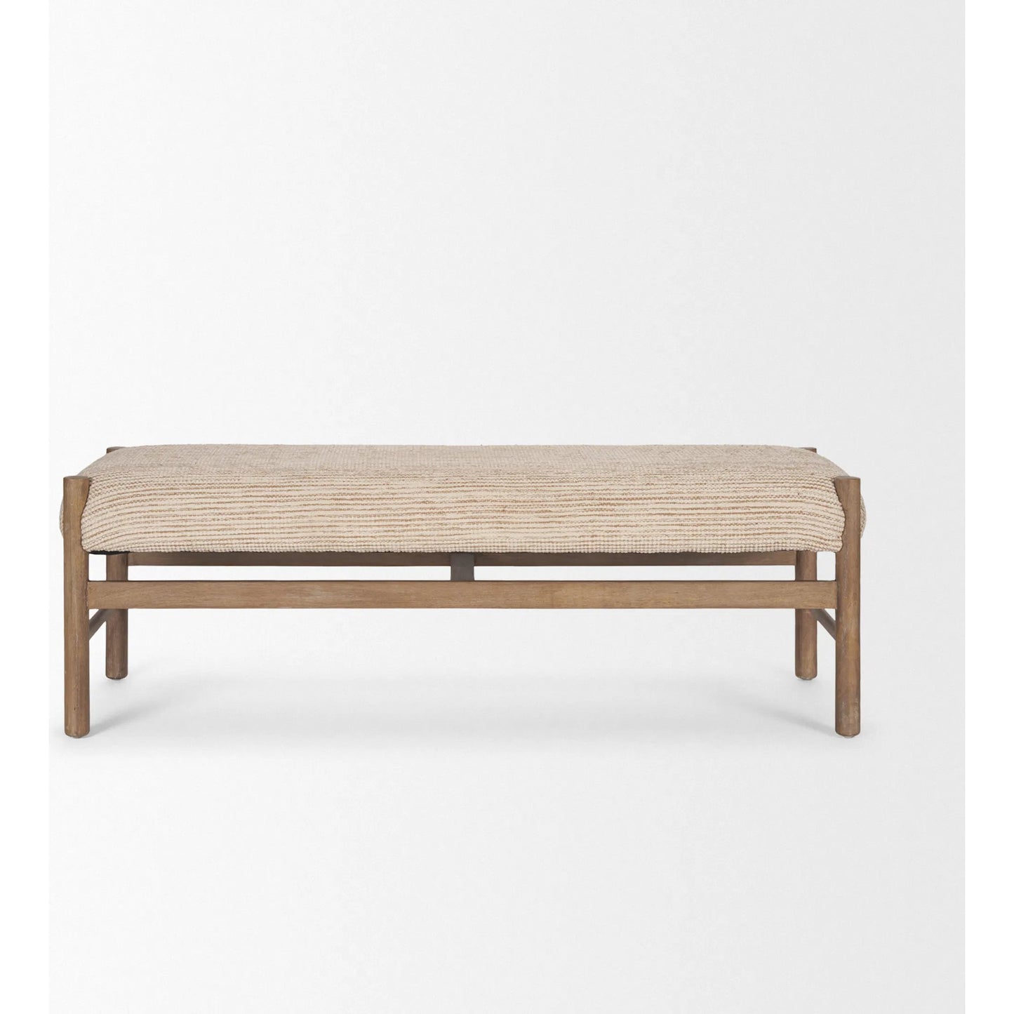 002 SI-2370533 | Additional Silo | Tadi Bench by Mercana in beige. Made from unique in a transitional style.