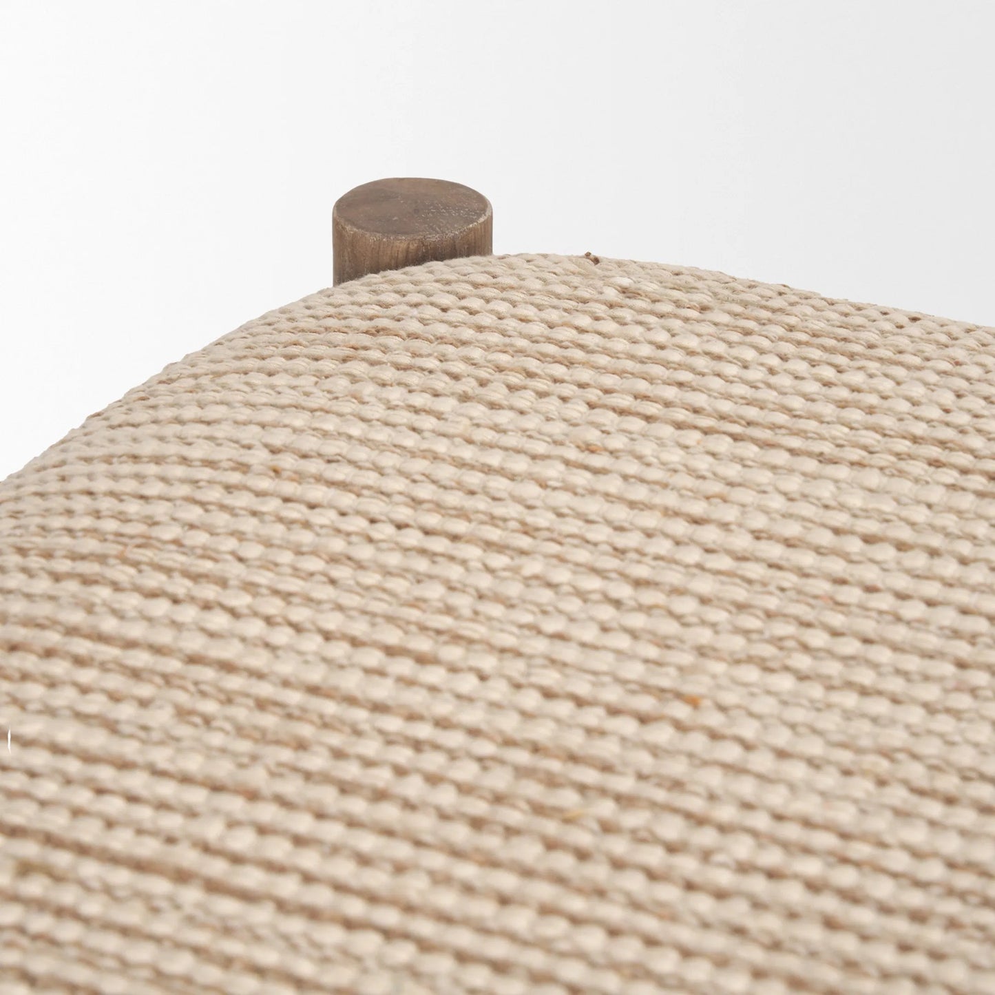 012 SI-2370533 | Closeup | Tadi Bench by Mercana in beige. Made from unique in a transitional style.
