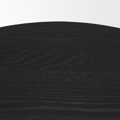 Tucson Side Table by Mercana in black. Made from manufactured wood in a transitional style.