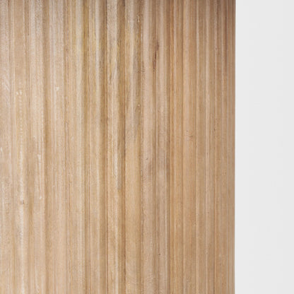 Terra Round Dining Table by Mercana. Made from solid wood in a traditional style.