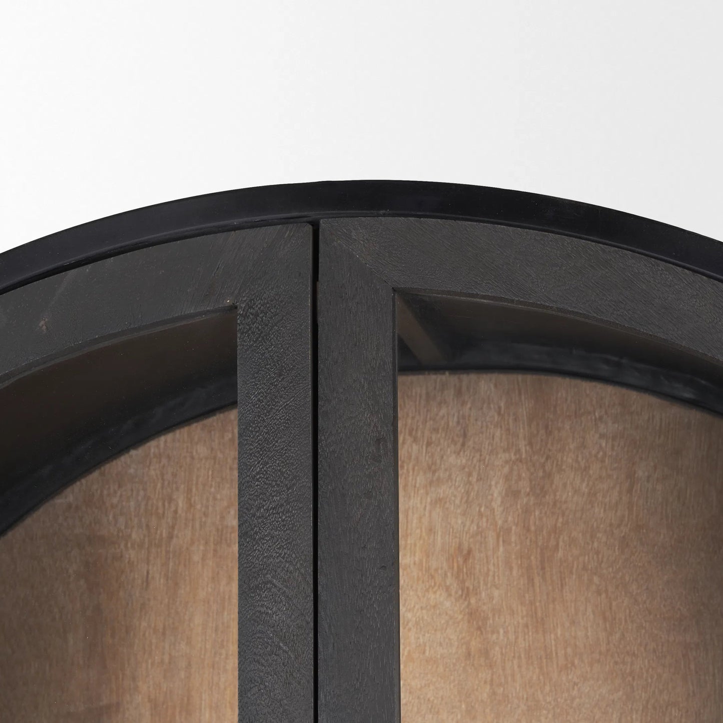 018 SI-2369855 | Closeup | Sloan Curio Cabinet by Mercana. Made from wood in a unique style.