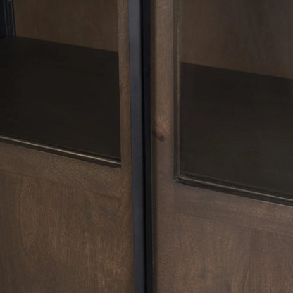 Sloan Curio Cabinet by Mercana. Made from wood in a unique style.