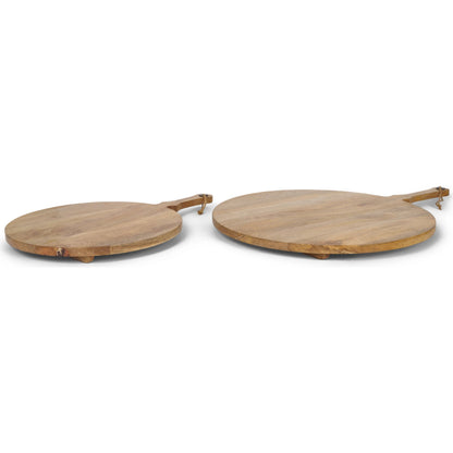 Karana Serving Boards by Mercana in brown. Made from solid wood in a cottage & farmhouse style.