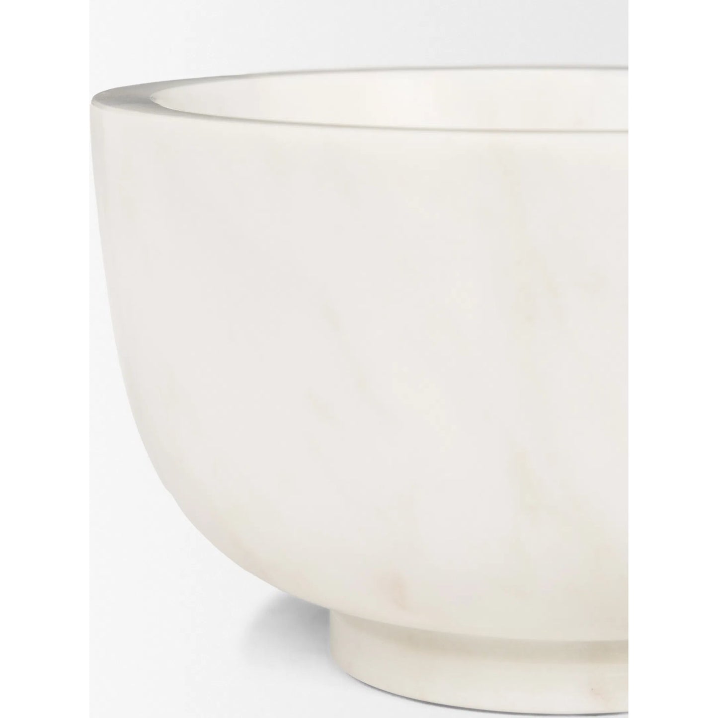 027 SI-2370594 | Lifestyle | Katora Premium Solid Bowl by Mercana in white. Made from marble in a modern style.