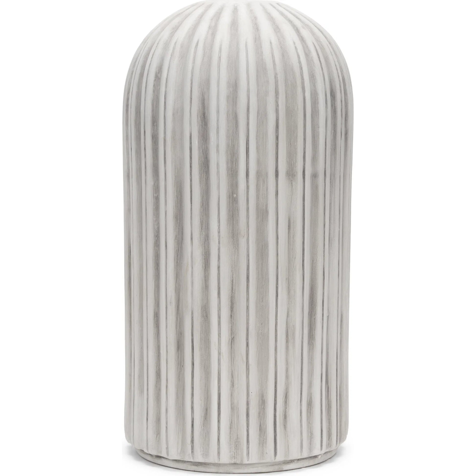 Ummi Floor Vase by Mercana in white. Made from ceramic in a unique style.