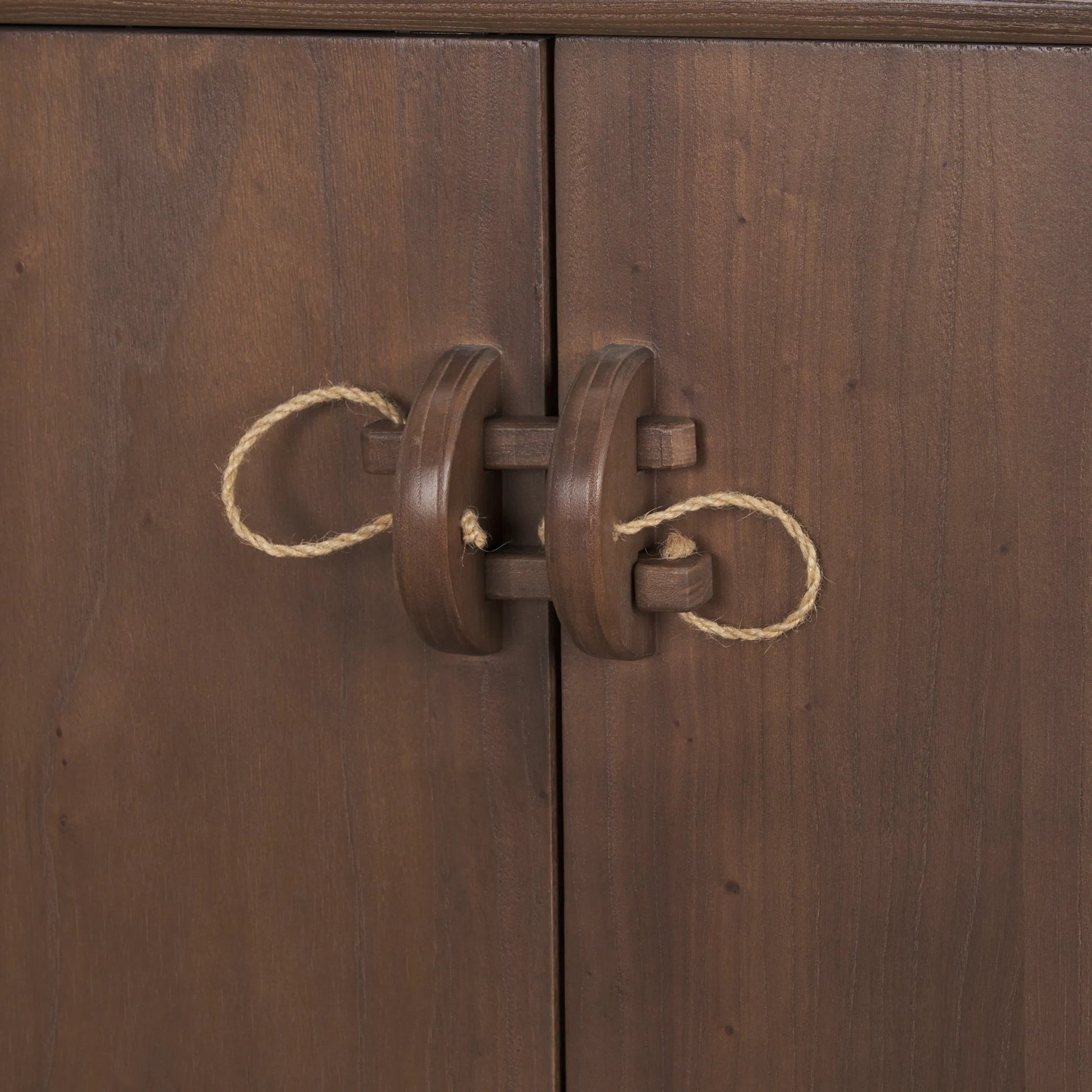 Varenna Sideboard by Mercana in brown. Made from manufactured wood in a traditional style.