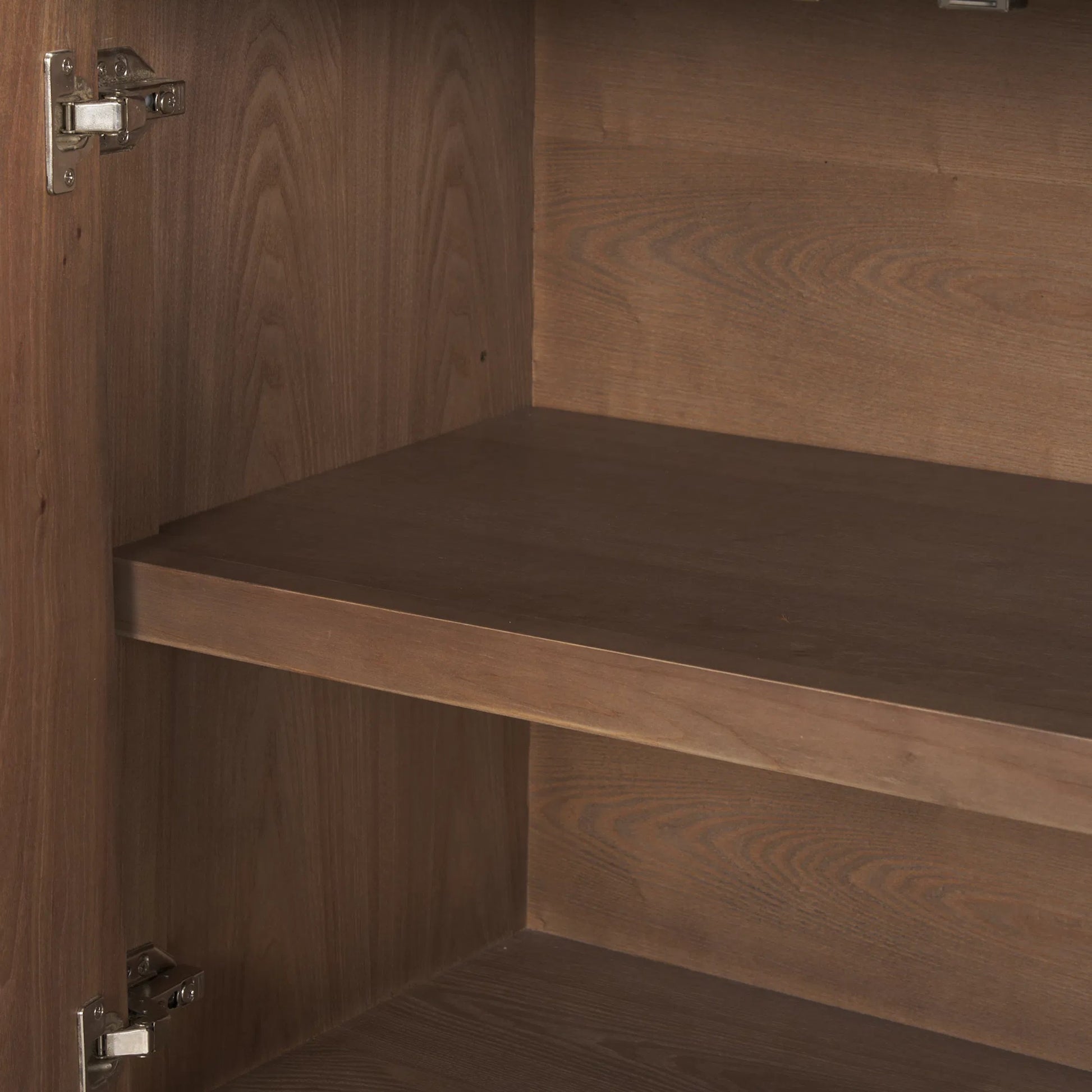 Varenna Sideboard by Mercana in brown. Made from manufactured wood in a traditional style.
