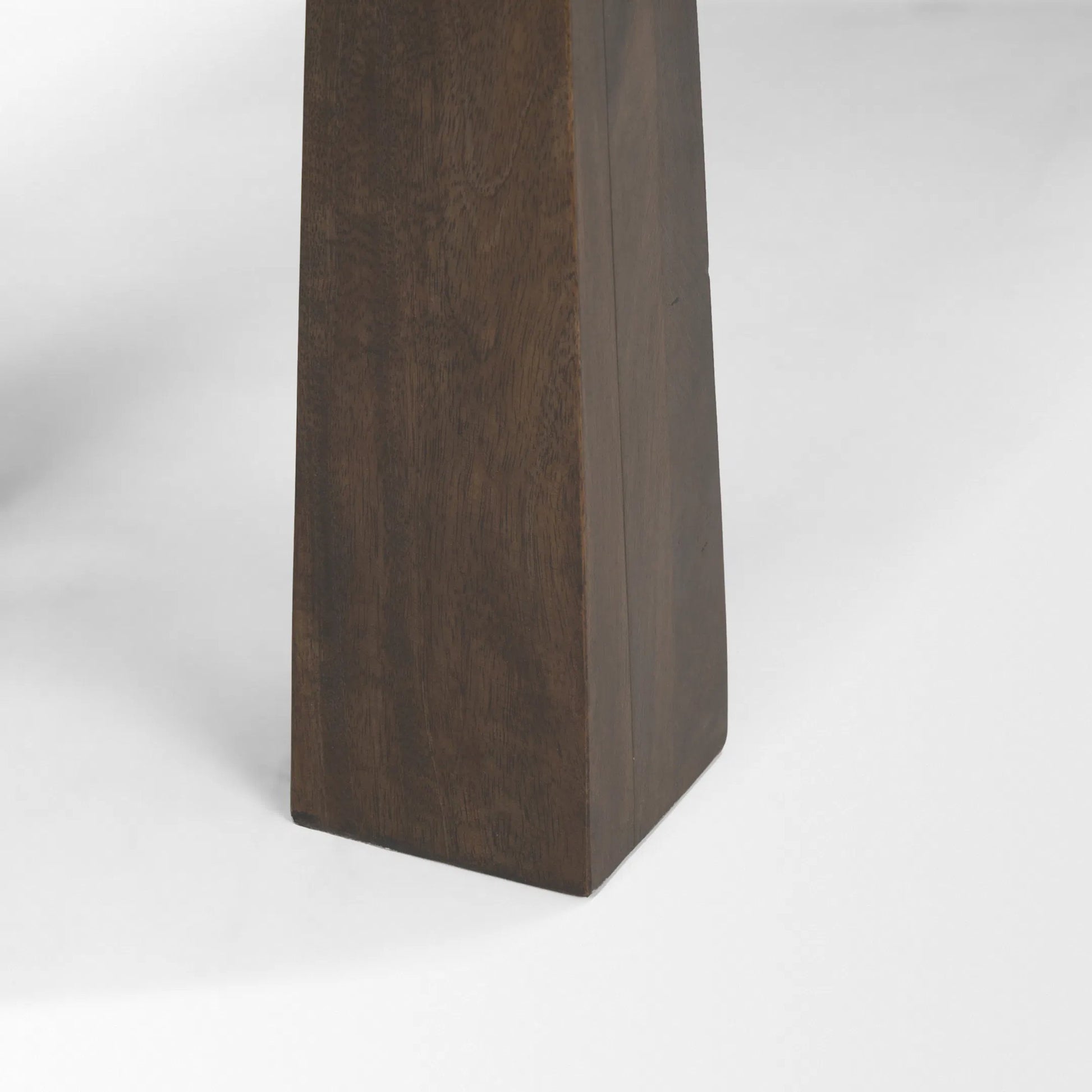 Wolcott Bench by Mercana in brown. Made from solid wood in a traditional style.