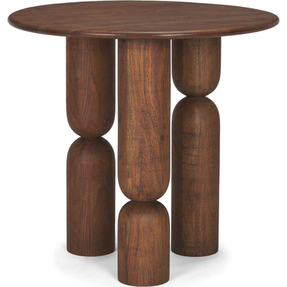 Sonel Foyer Table by Mercana. Made from solid wood in a traditional style.