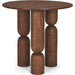Sonel Foyer Table by Mercana. Made from solid wood in a traditional style.