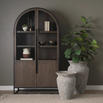 Sloan Curio Cabinet by Mercana. Made from wood in a unique style.