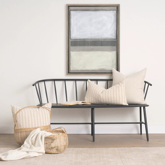 Nova Woven Round Basket (Set of 2) by Mercana in brown. Made from seagrass in a unique style.