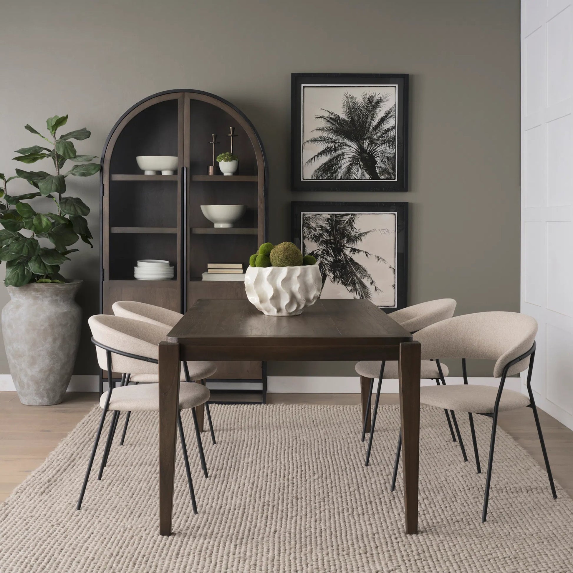 Teva Dining Table by Mercana. Made from unique in a modern style.