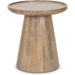 Takoda Accent Table by Mercana. Made from solid wood in a transitional style.