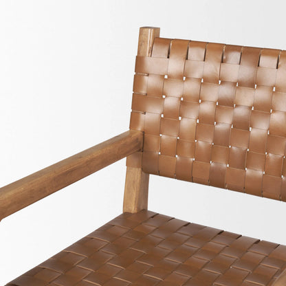 Shane Dining Chair by Mercana in brown. Made from unique in a traditional style.