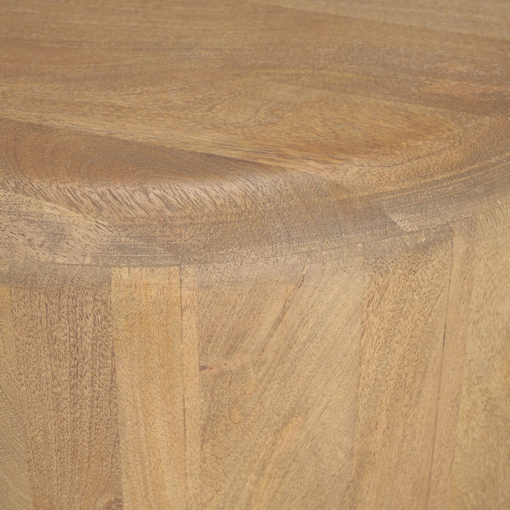 Shima Oval Coffee Table by Mercana. Made from solid wood in a traditional style.