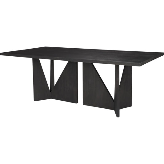 Tarro Rectangle Dining Table by Mercana. Made from solid wood in a unique style.