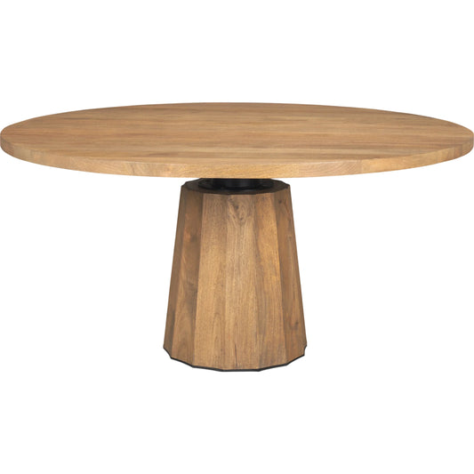 Swanson Round Dining Table by Mercana. Made from solid wood in a unique style.