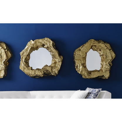 Rock Pond Mirror by Phillips Collection. Made from resin in a eclectic & global style.