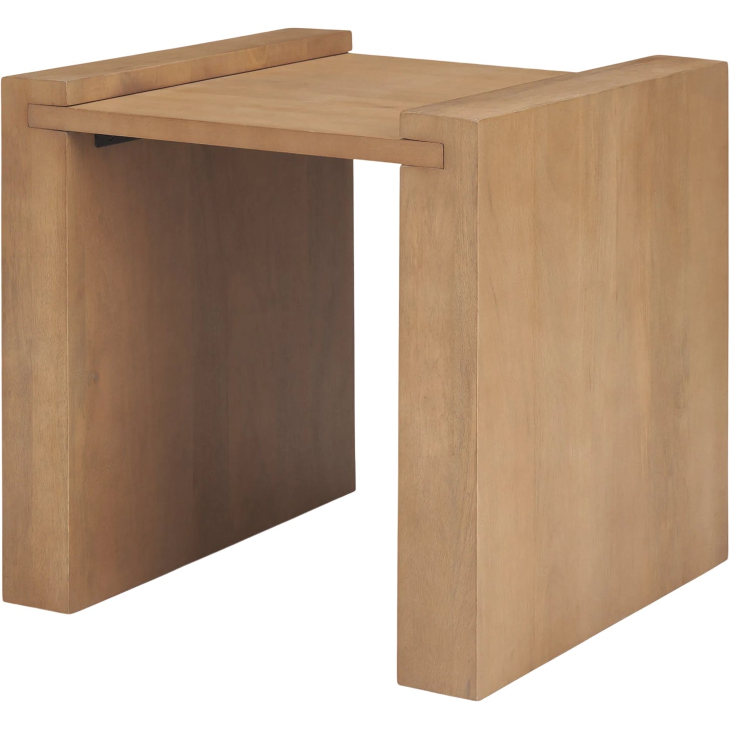 000 SI-2527788 | Primary Silo | Wesson Accent Table by Mercana in light brown. Made from solid wood in a unique style.