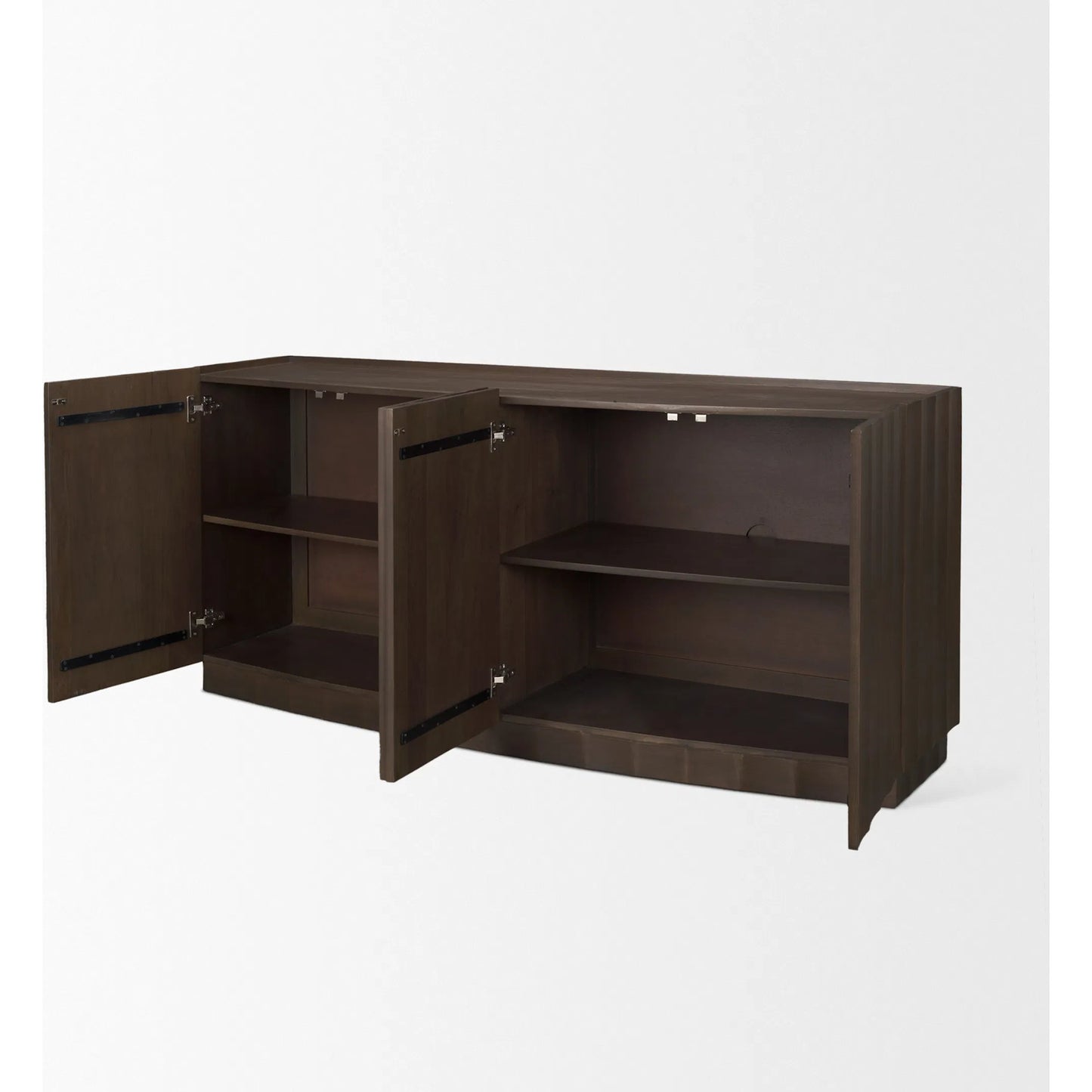 016 SI-2370659 | Additional Silo | Swanson Sideboard by Mercana in brown. Made from solid wood in a traditional style.